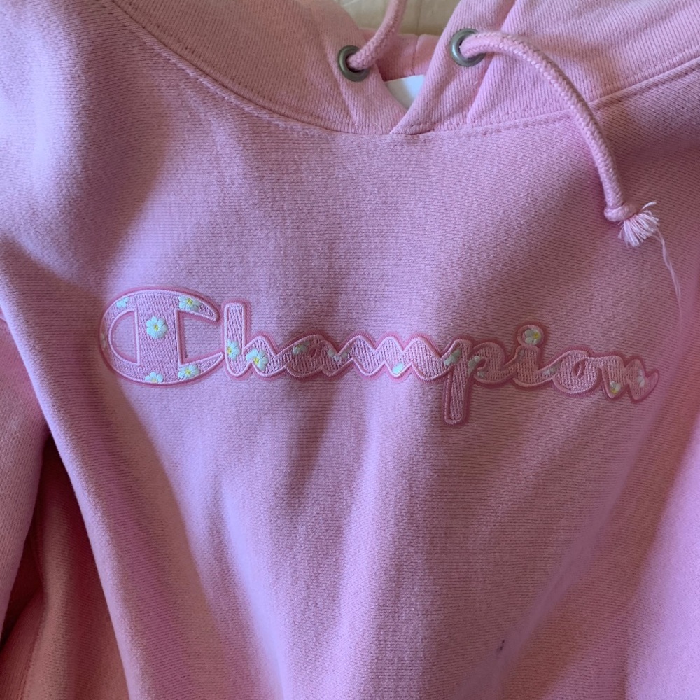 Champion hoodie, limited edition, runs small